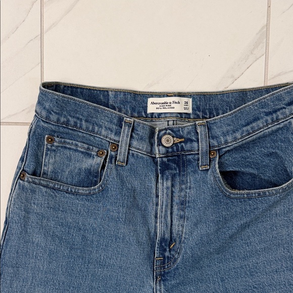 Abercrombie & Fitch 90’s Loose Women’s Jeans 26S - Picture 3 of 5